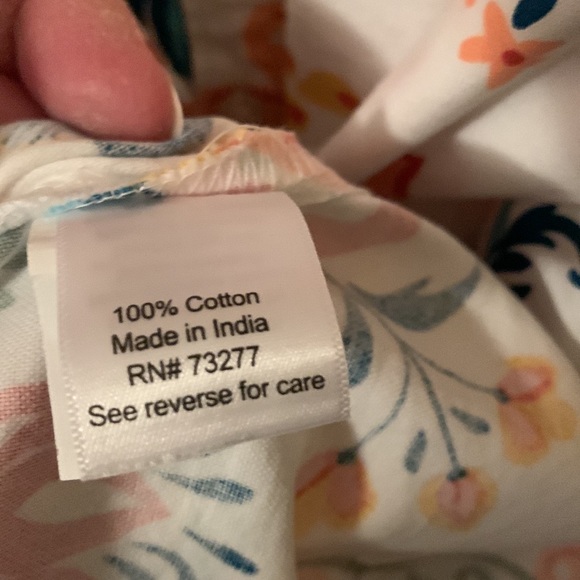 NWT Croft & Barrow beautiful floral fit&flare button up dress w/pockets size 3x - Picture 12 of 14